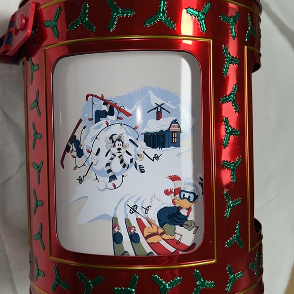 Disney Christmas Musical Popcorn Bucket Mickey and Friends - Picture 9 of 16
